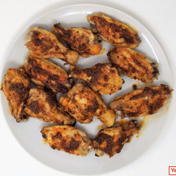 Pastrami Spiced Chicken Wings