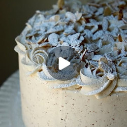 Almond Croissant Cake