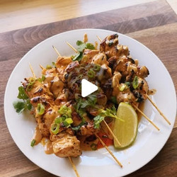 Spicy Mayo Bang Bang Chicken Skewers Brendan Pang