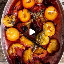 Plummy Jammy Bread And Butter Pudding
