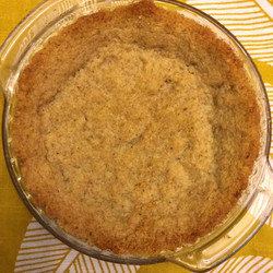 Walnut Pie Crust (keto, Gluten-free)