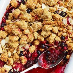 Frozen Fruit Crumble