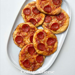 Cottage Cheese Mini Pizzas