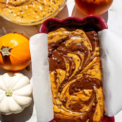 Marbled Pumpkin Bread