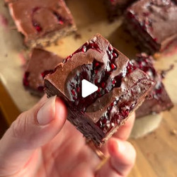 Chocolate, Raspberry, Coconut And Oat Slice