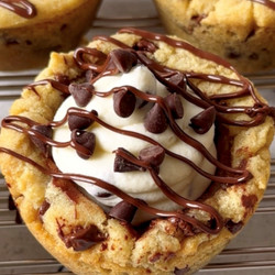 Cannoli Cookie Cups