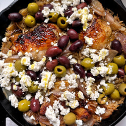 One-skillet Greek Chicken With Rice