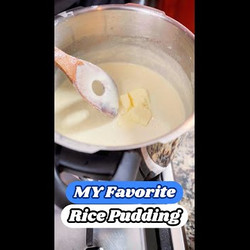 Creamy Homemade Rice Pudding