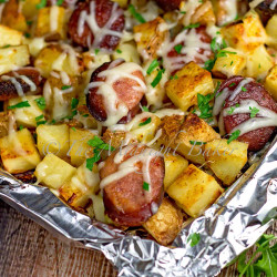 Kielbasa Potato Bake