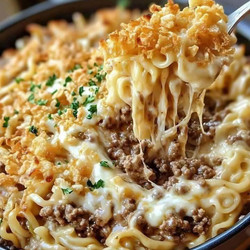 French Onion Ground Beef Casserole