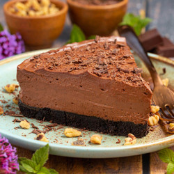 Vegan Chocolate Cheesecake