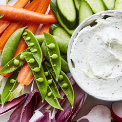 Basil Whipped Goat Cheese