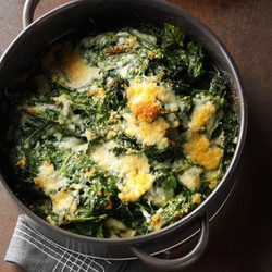 Spinach-parm Casserole