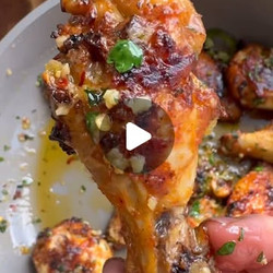 Lemon Pepper, Chicken Wings, In A Butter Garlic, Jalapeño Sauce