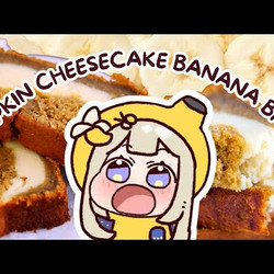 Pumpkin Cheesecake Banana Bread