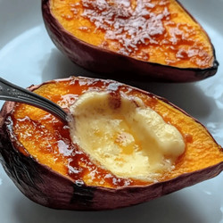 Japanese Sweet Potato Creme Brulee