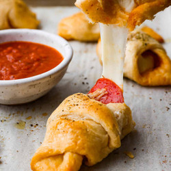 Pizza Stuffed Crescent Rolls