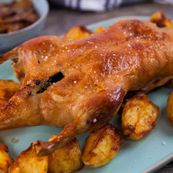 Classic Roast Duck And Potatoes