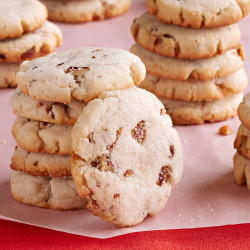 Pecan-cream Cheese Shortbread Cookies