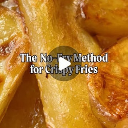 Crispy Oven Fries With Cornstarch Paste