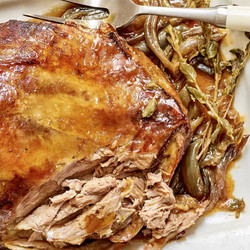 Spanish-style Slow-cooked Lamb dish podcast