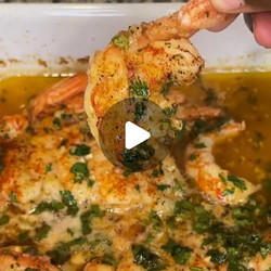 Baked Garlic Butter Shrimp