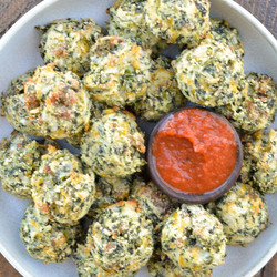 Spinach And Cheese Bites (keto + Low Carb)