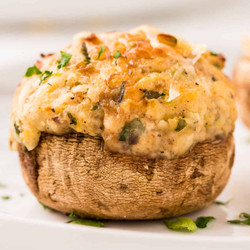 Cream Cheese Stuffed Mushrooms