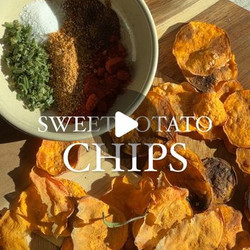 Crispy Sweet Potato Slices