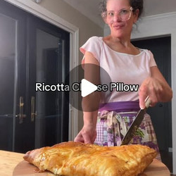 Puff Pastry Ricotta Pocket Appetizer