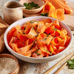 Viral Carrot Ribbon Salad