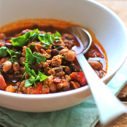Soy Chorizo And Two-bean Chili