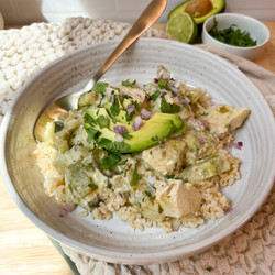 Creamy Chicken Chili Verde