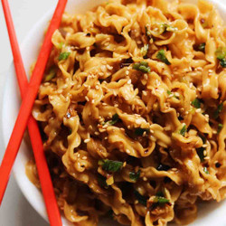 Spicy Garlic Knife Cut Noodles