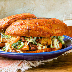 Pambazo (mexican Chorizo And Potato Sandwich)