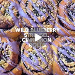Blueberry Cinnamon Rolls