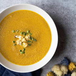 Moroccan Cauliflower Soup