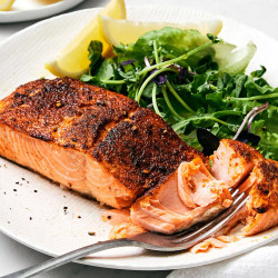 Air Fryer Salmon (in 15-minutes!)