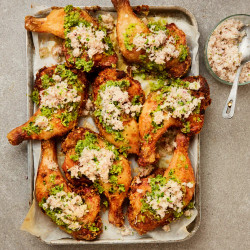 Copy of Thai ‘fried’ chicken with coconut sambal
