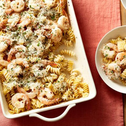 Alfredo Shrimp Scampi Dump Dinner