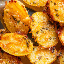 Crispy Parmesan Potatoes