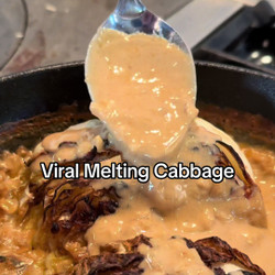 Viral Melting Cabbage With Grilled Chicken