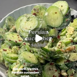 Persian Cucumber Salad