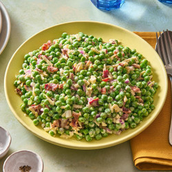Pea Salad With Bacon
