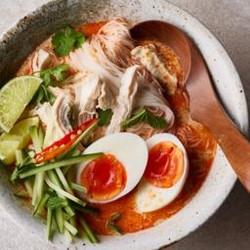 Quick Chicken Laksa