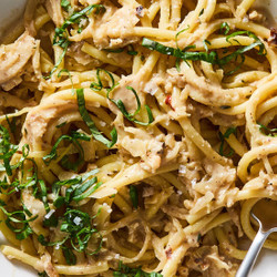 Creamy Vegan Cabbage Pasta