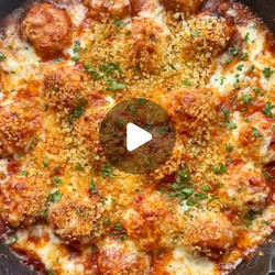 Chicken Parmesan Meatballs