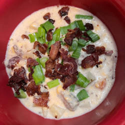 Crockpot Bacon Cheeseburger Soup
