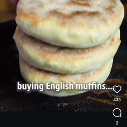 Homemade  ENGLISH MUFFINS &amp; Bagels
