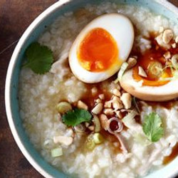 Congee With Soy Eggs